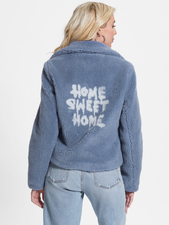 Daria Faux-sherpa Moto Yak Guess Stomaneno Sinho