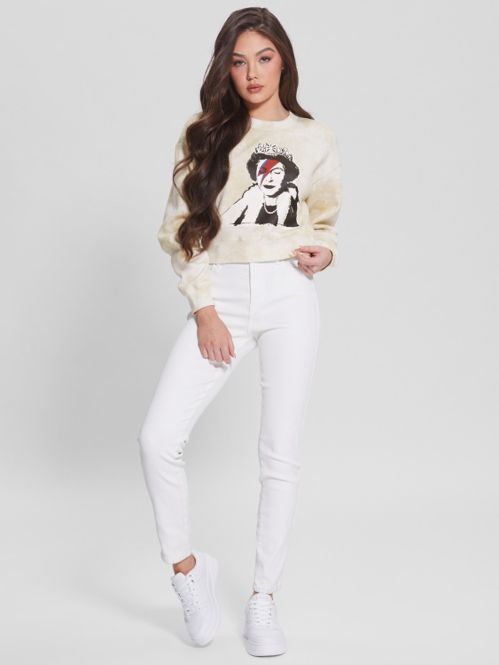 Guess Smart Stone Queen изрязан пуловер