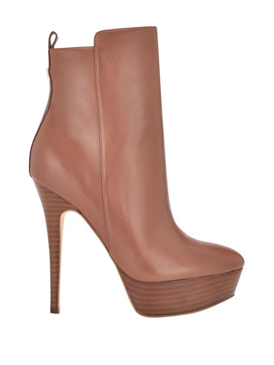 средно кафяви ботуши на платформа Caddy Guess