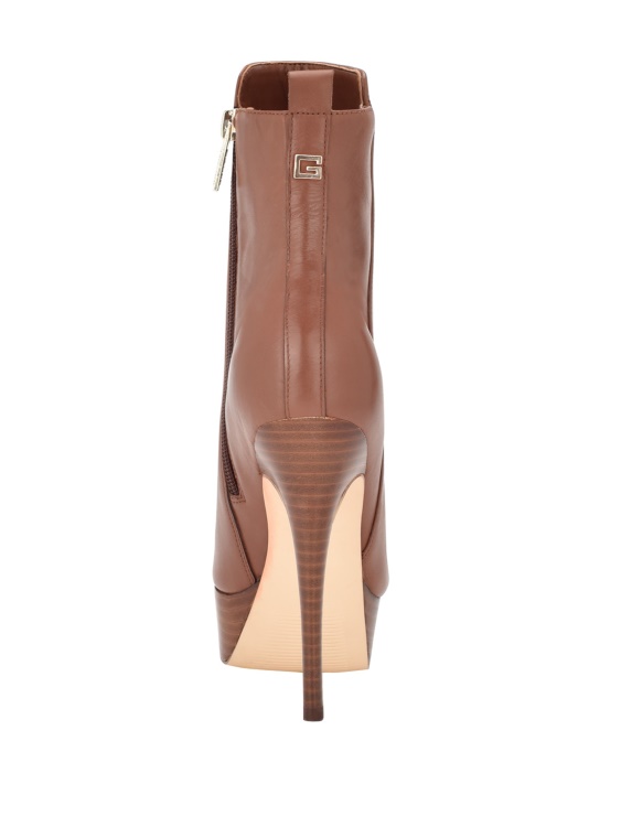 средно кафяви ботуши на платформа Caddy Guess