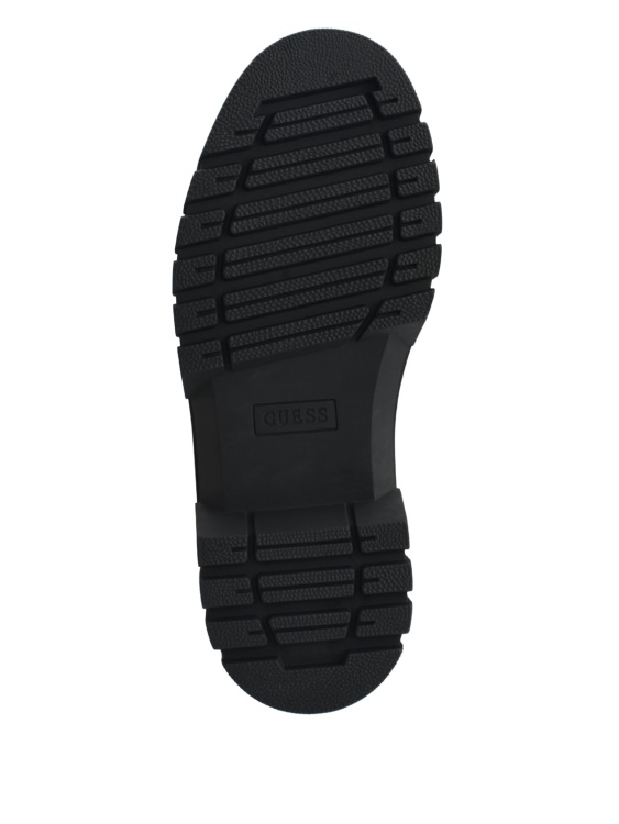 Guess средно кафява ботуша с цип с лого на Ferina