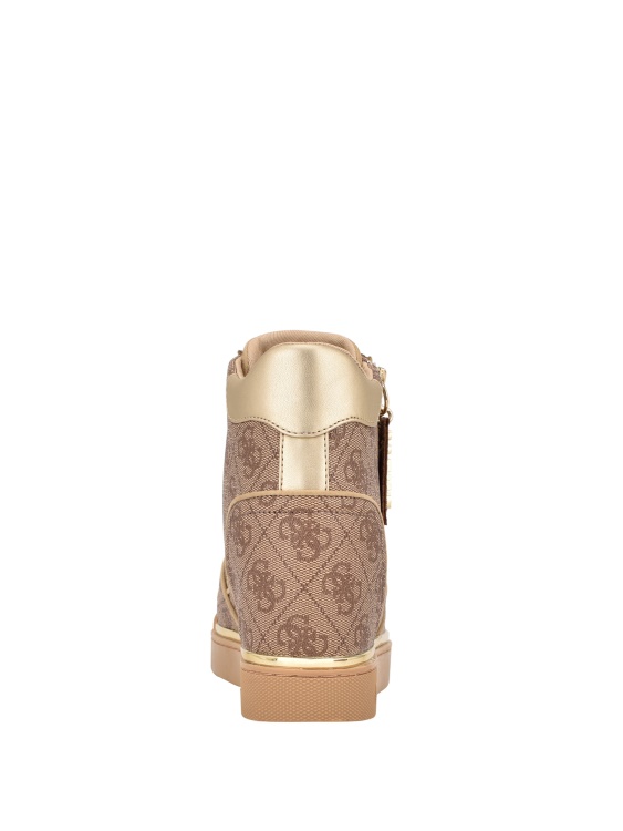 средно кафяви маратонки Guess Flora Logo