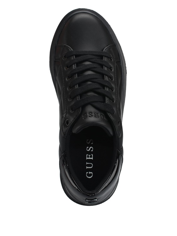 ватирани ниски кецове Hilan Guess черни 001