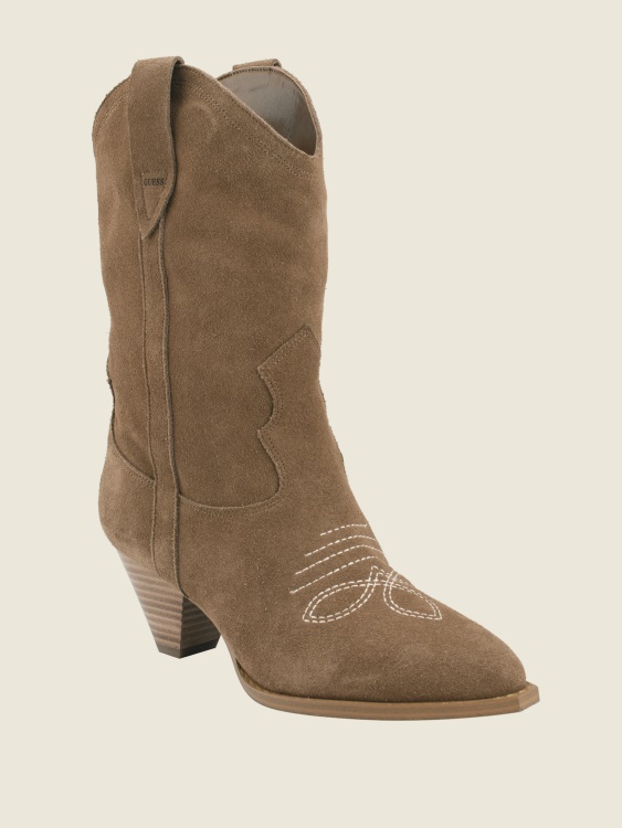 среднокафяви каубойски ботуши Odilia Guess