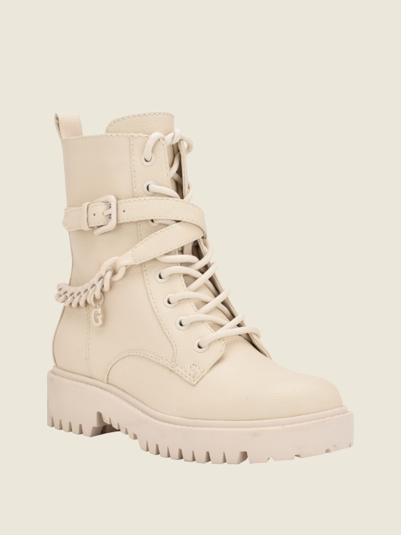 Olisie катарама помощни ботуши Guess слонова кост 150