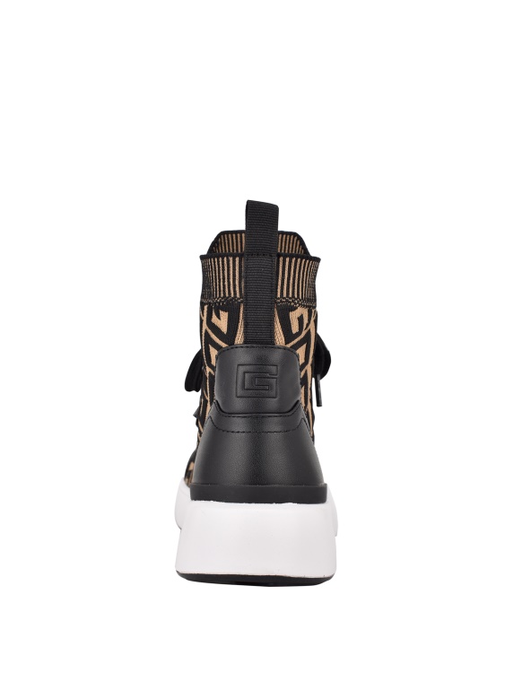 Manney плетени високи маратонки с лого Guess Blmf