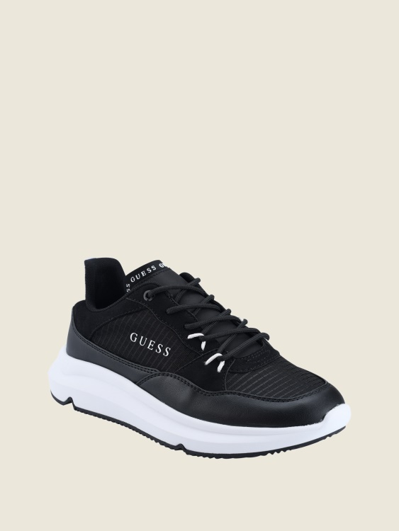 черни маратонки с лого 001 Guess Degrom