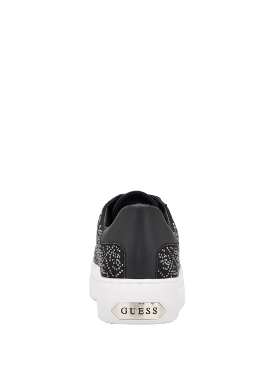 ниски маратонки Gelsen Rhinestone Logo Guess Black 001