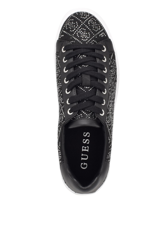 ниски маратонки Gelsen Rhinestone Logo Guess Black 001