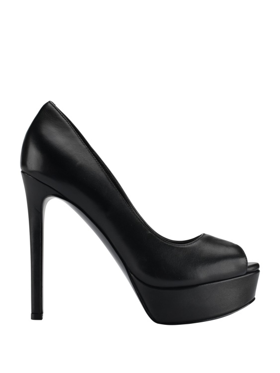 Guess Black 001 Cacei Peep-toe Stiletto