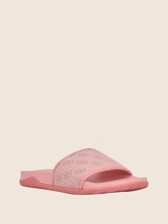 Rayca лого пързалка за басейн Guess светло розово 680