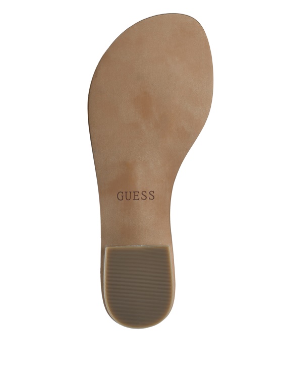 сини сандали Guess Cadynae Rhinestone лого с T-чашка