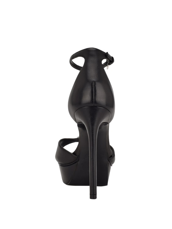 Guess черни обувки на платформа 002 Ellsyn