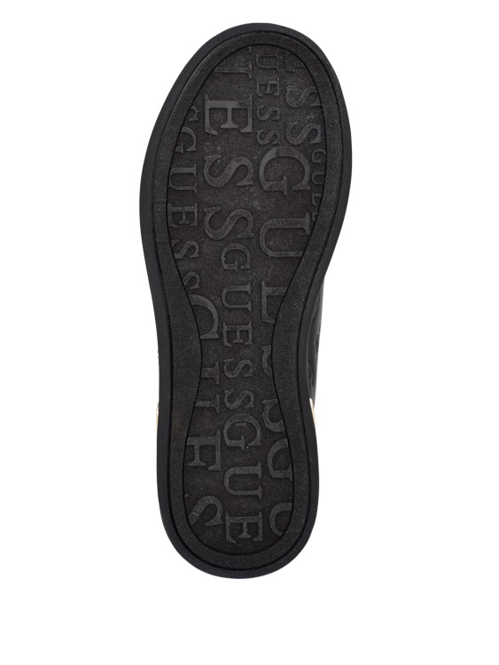 Guess Rollin ниски кецове с вдлъбнато релефно означение черни мулти