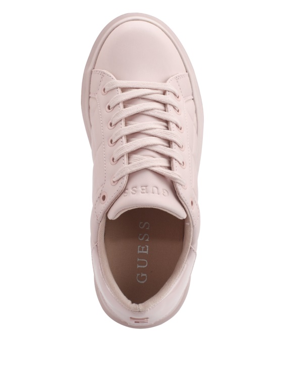 Guess Hilan ватирани ниски кецове светло розово 680