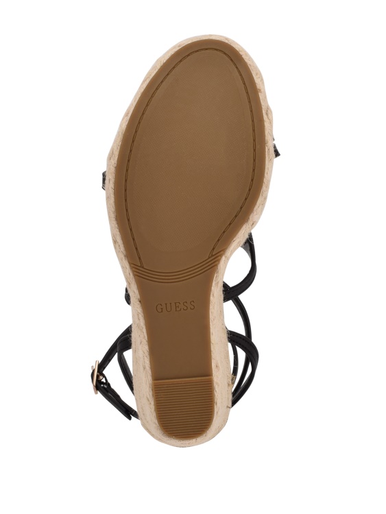 черни хирани еспадрили клинове Guess