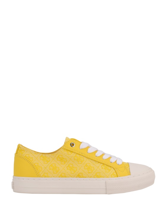 ниски маратонки с лого Passit Guess жълто