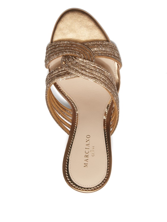 Guess лек ток с каишки от естествени кристали