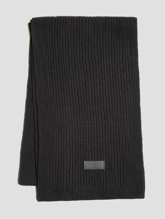 зидарски кръпка šal Guess черен