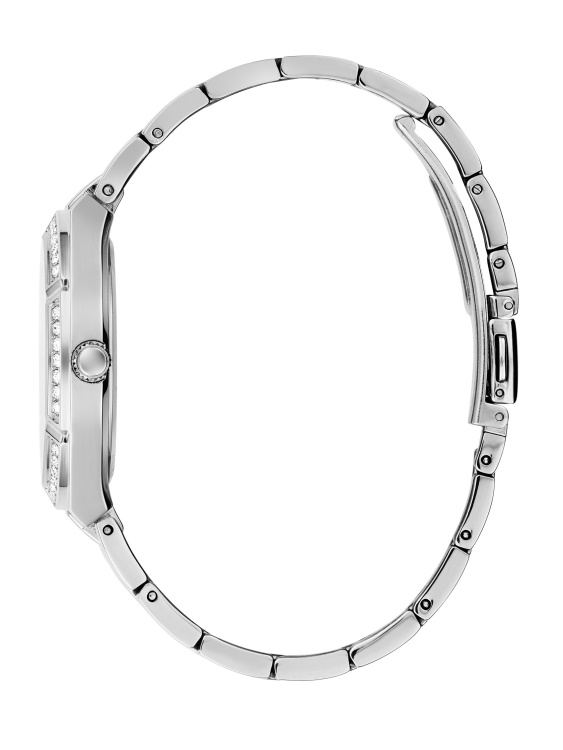 сребрист аналогов часовник Guess Multi