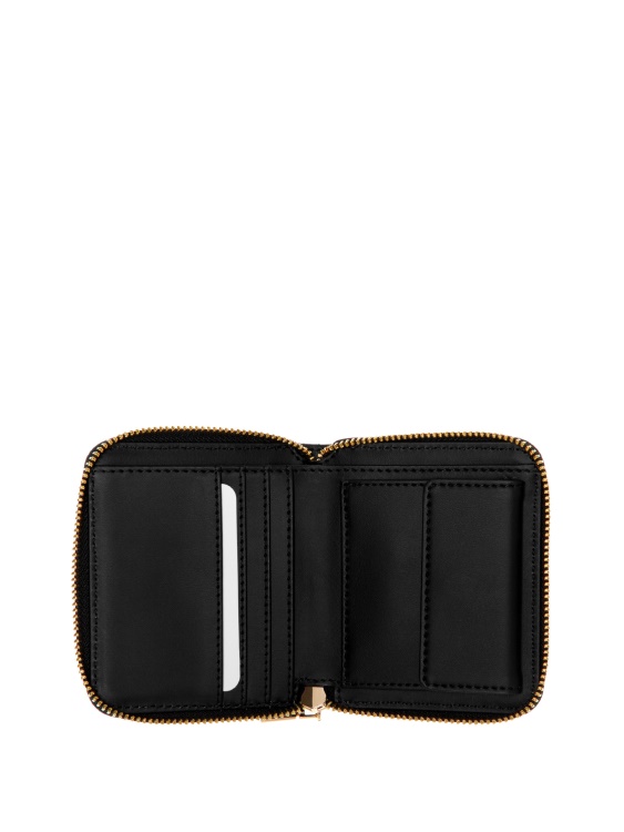 Guess Laurel малък портфейл с цип черен