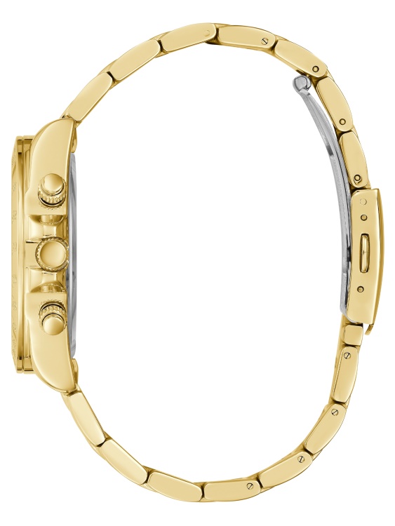 мултифункционален часовник в златист цвят Guess Multi нова тенденция