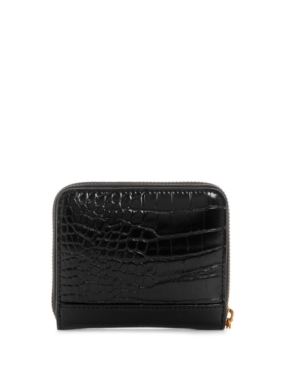 Black Laurel малък портфейл с цип Guess