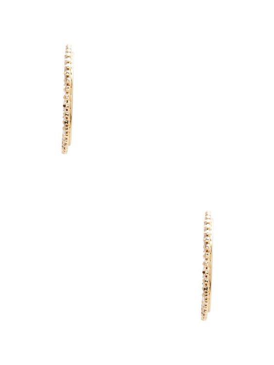 багетни обеци с обръч Guess Gold
