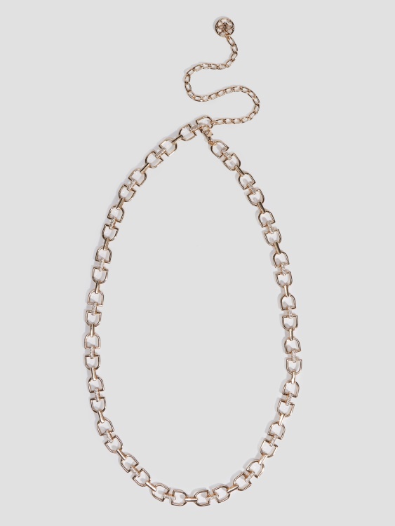 Guess Gold Gianna златист колан с верига