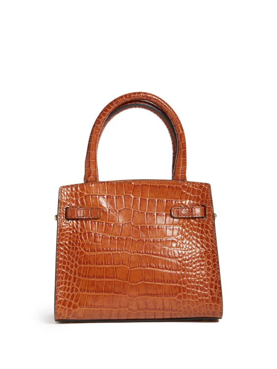 коняк Cristina кожена мини чанта Guess