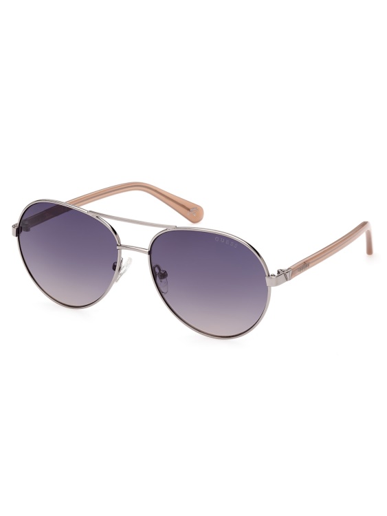 златни авиаторски слънчеви очила Guess Silver