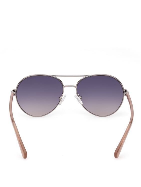 златни авиаторски слънчеви очила Guess Silver