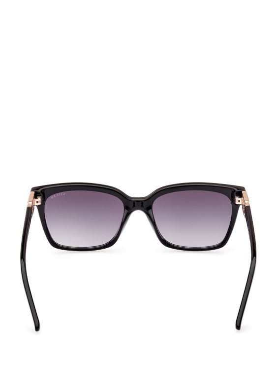 квадратни пластмасови слънчеви очила Guess Silver