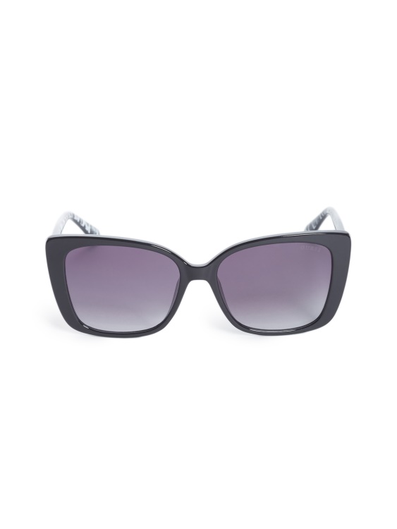 Guess квадратни слънчеви очила Scarlett сребро