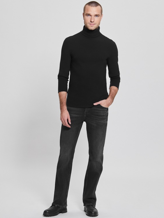 Mateo водолазка Tee Jet Black Guess
