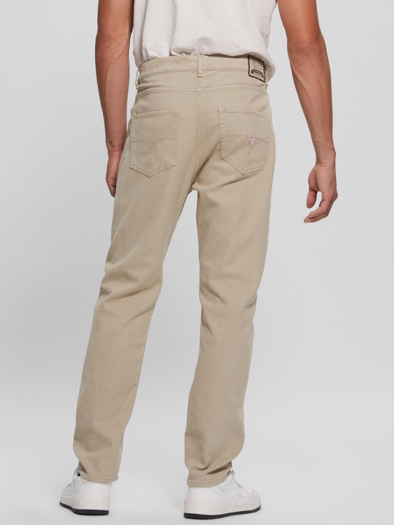 Eco James Slim Woven Pants Guess Pasadena Stone