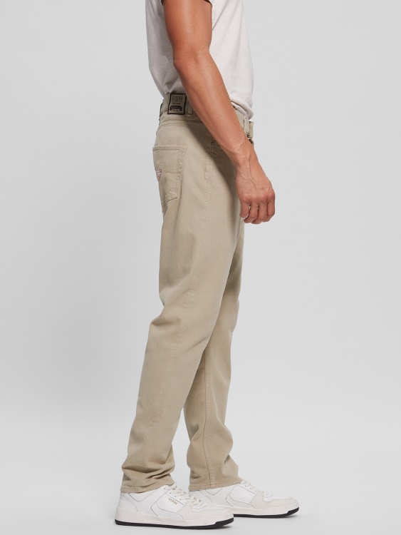 Eco James Slim Woven Pants Guess Pasadena Stone