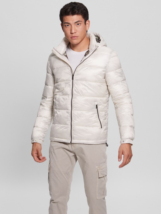 ултралеко еко екологично яке със заглушен камък Guess