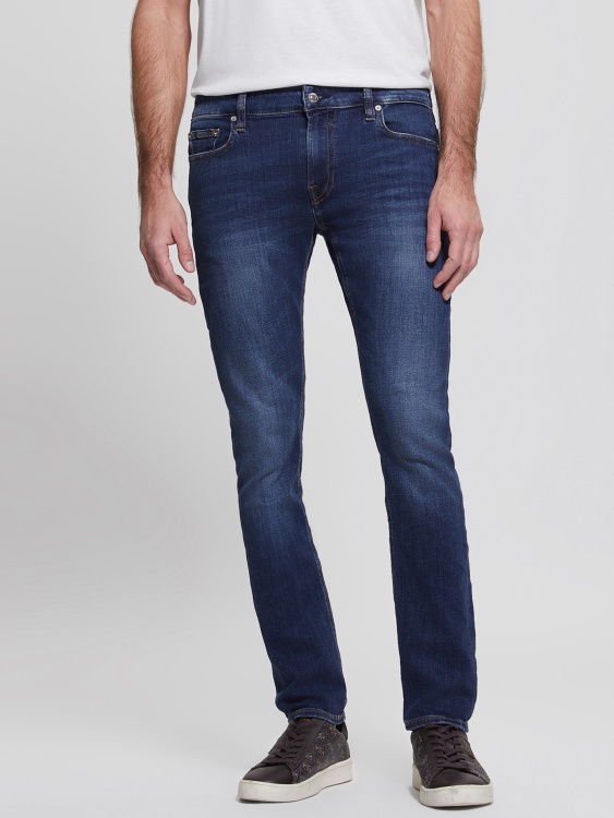 Guess Olvera избелени тесни дънки
