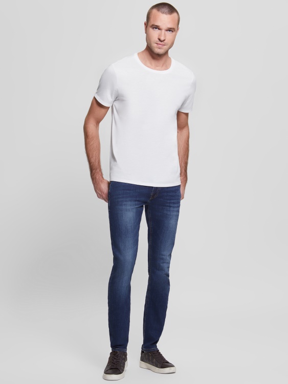 Guess Olvera избелени тесни дънки