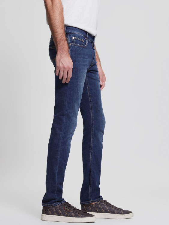 Guess Olvera избелени тесни дънки