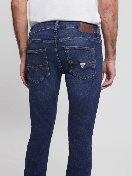 Guess Olvera избелени тесни дънки
