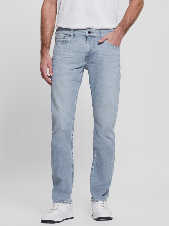 Jackson Wash Guess избелели заострени дънки