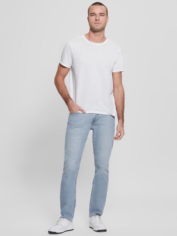 Jackson Wash Guess избелели заострени дънки