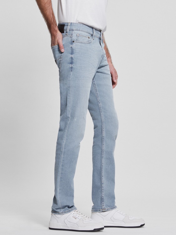 Jackson Wash Guess избелели заострени дънки