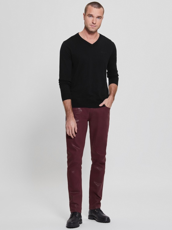 черен еко Rainard суичър Guess