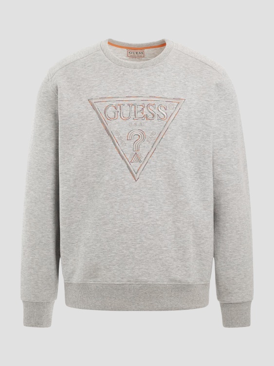 еко лого полар прашен сив хедър Guess
