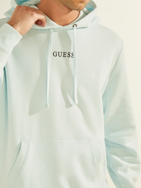 Guess Marseille Blue Eco Roy суичър с лого