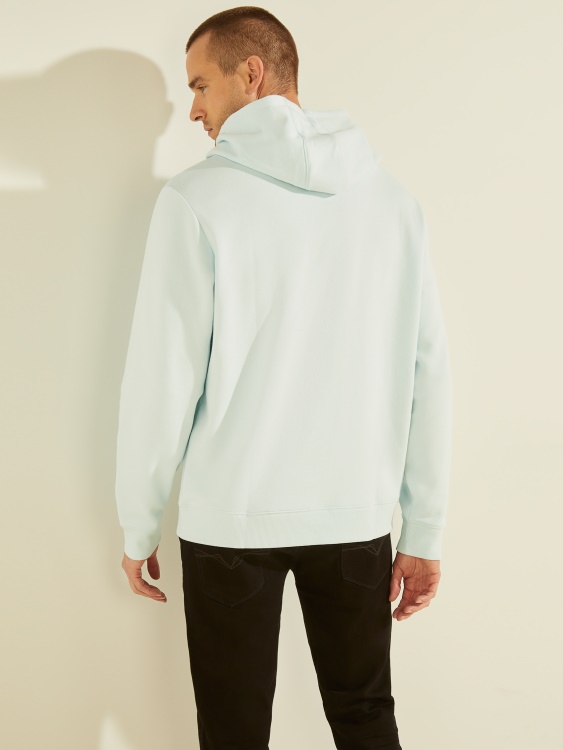 Guess Marseille Blue Eco Roy суичър с лого