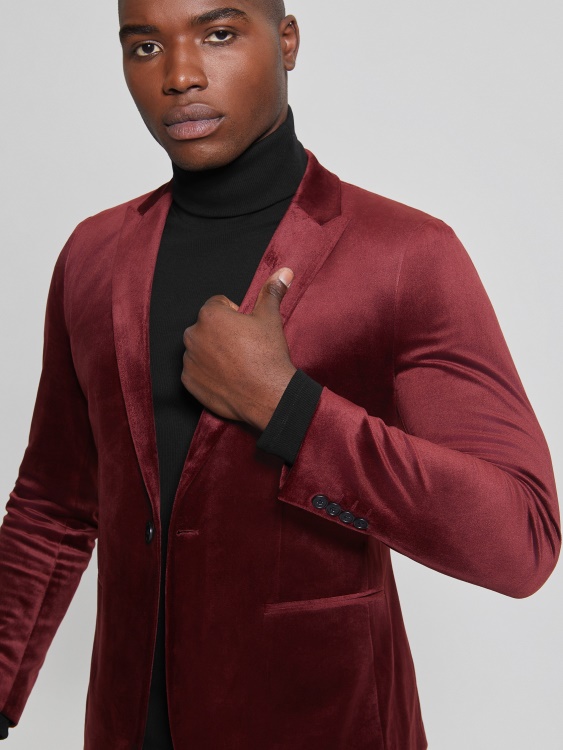 Guess Vino Fulham кадифено сако
